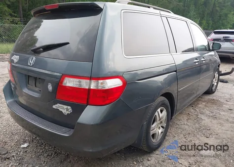 2006 Honda Odyssey Ex-L из США, поврежденный, VIN 5FNRL38756B420817
